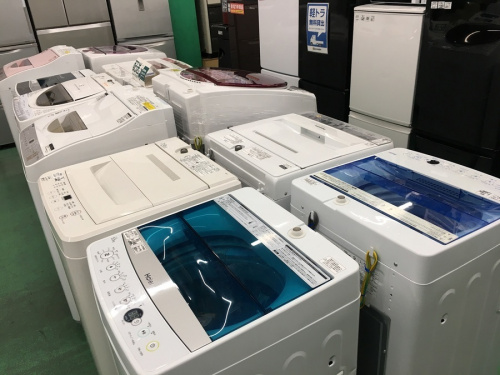 洗濯機の冷蔵庫