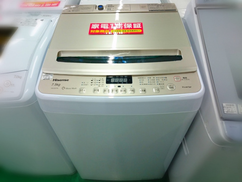 洗濯機の中古家電