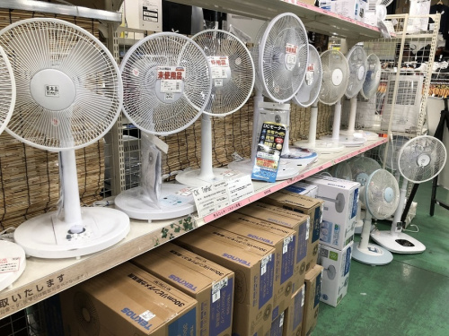 エアコンの扇風機