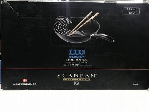 スキャンパンのセラミック中華鍋