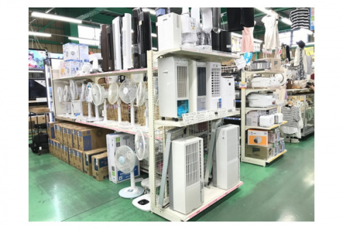 扇風機の冷風扇