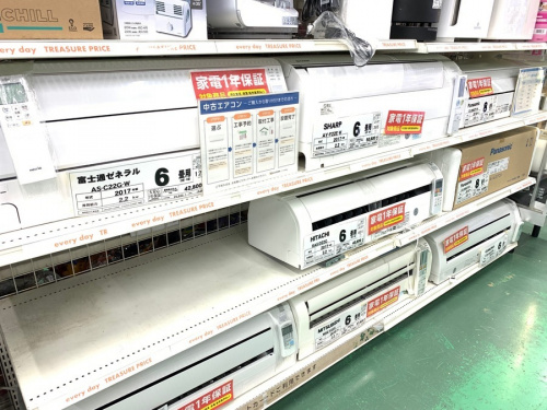 扇風機のエアコン