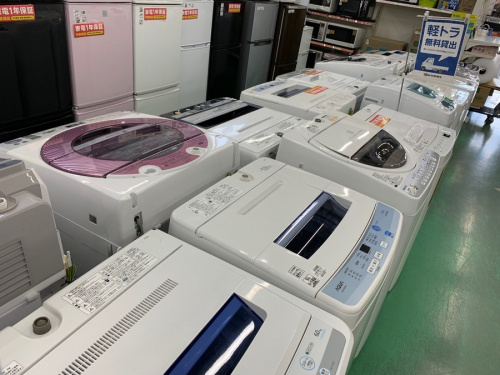 生活家電の洗濯機