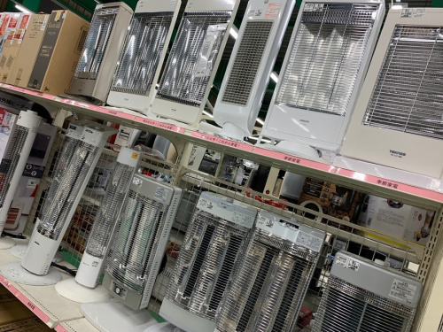 季節家電のヒーター
