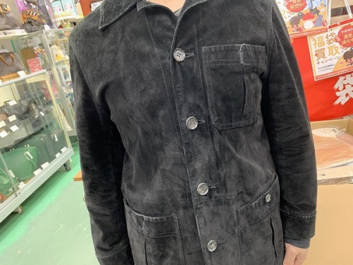 コートのレザージャケット