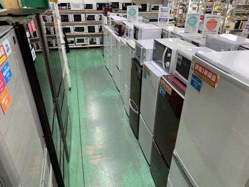 洗濯機の冷蔵庫