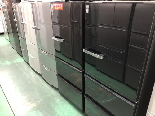中古家電の大型冷蔵庫
