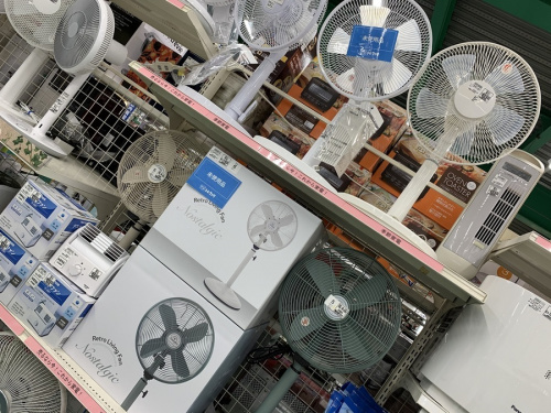 季節家電の扇風機