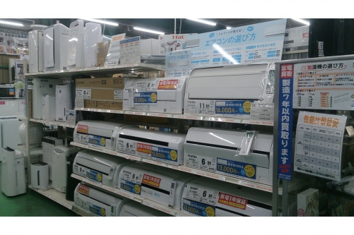 季節家電の扇風機
