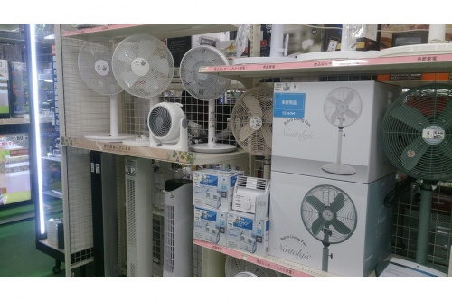 扇風機のエアコン