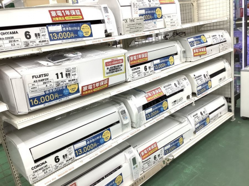 季節家電のエアコン