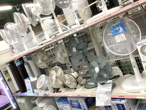 エアコンの扇風機
