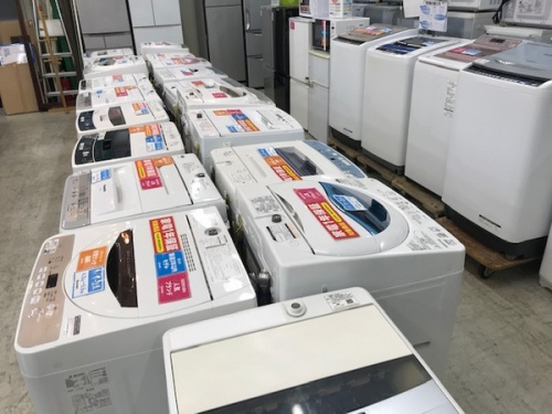 洗濯機の冷蔵庫