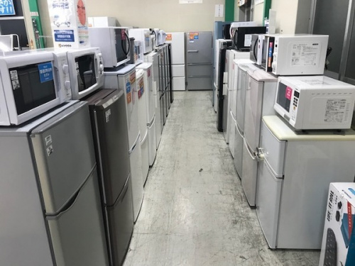 洗濯機の冷蔵庫