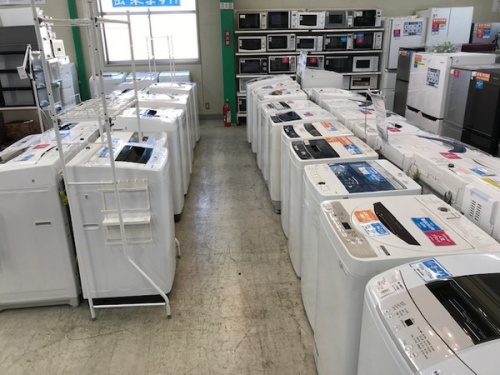 洗濯機の冷蔵庫