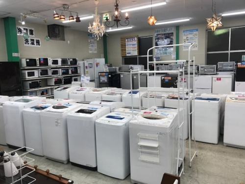 生活家電の洗濯機