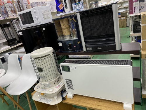 季節家電のストーブ