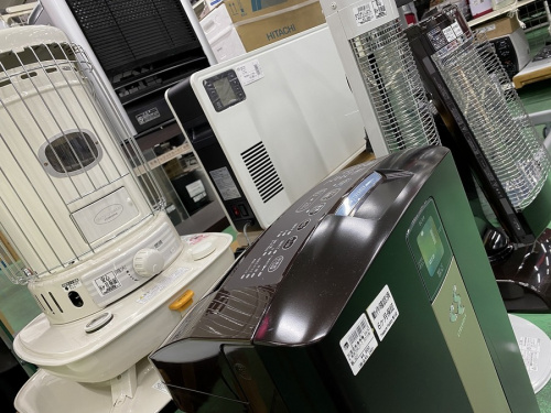 季節家電のストーブ