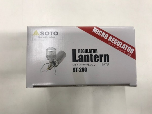 レギュレーターランタンのSOTO