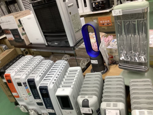 季節家電のストーブ