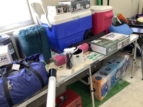 アウトドア用品のキャンプ用品