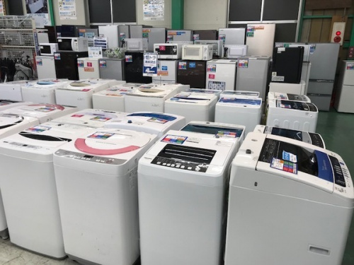 洗濯機の冷蔵庫