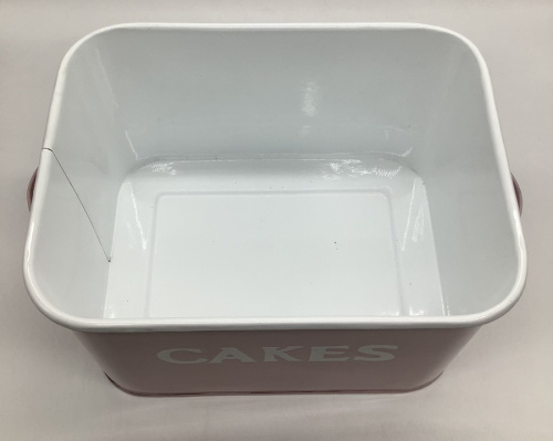 小物入れのシェルリッドケーキビン