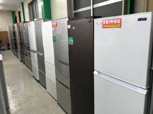 洗濯機の冷蔵庫