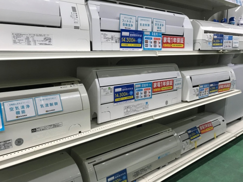 季節家電のエアコン