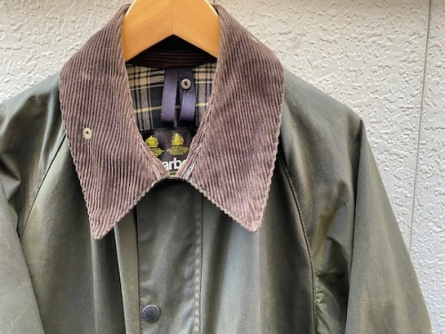 ジャケットのBarbour