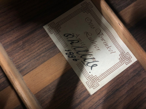 Otto Vowinkel Luthier Amsterda
