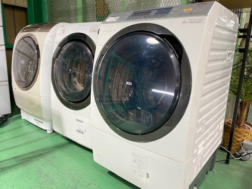 生活家電のドラム式洗濯機