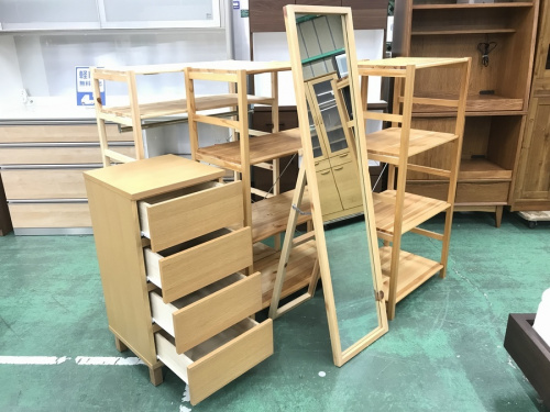 無印良品のスタンドミラー