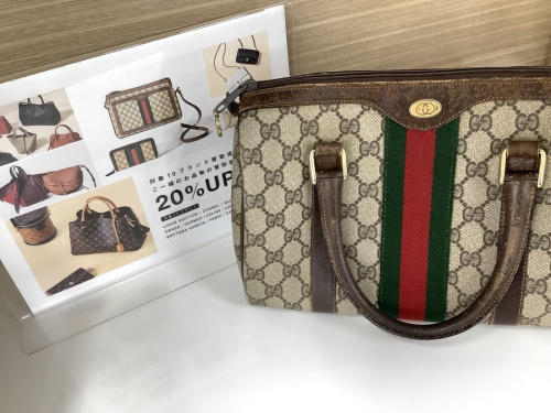 GUCCI(グッチ) ミニボストンバッグが入荷致しました『ブランド10