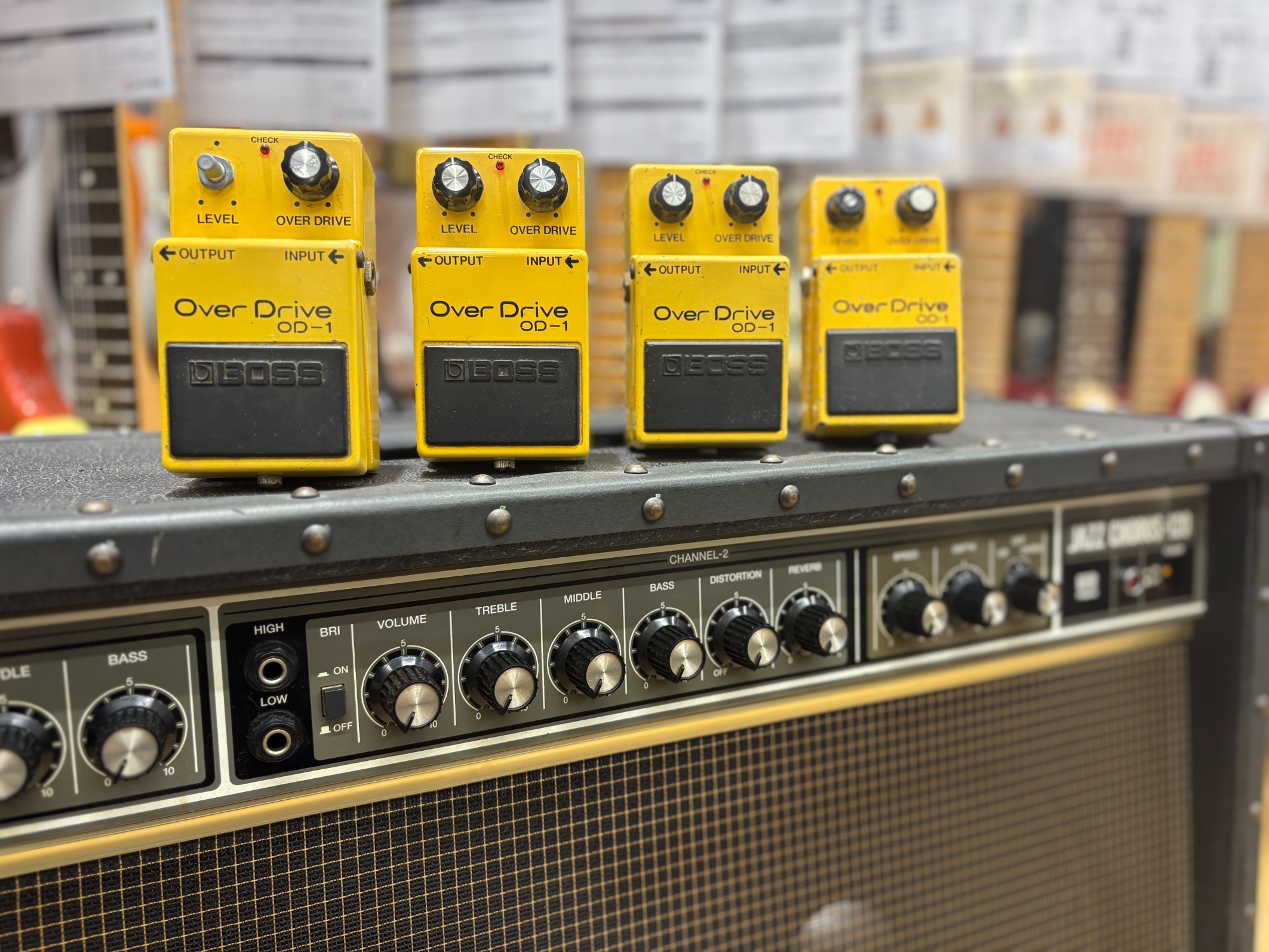 エフェクター買取強化中】当店のBOSSコンパクトエフェクターのご