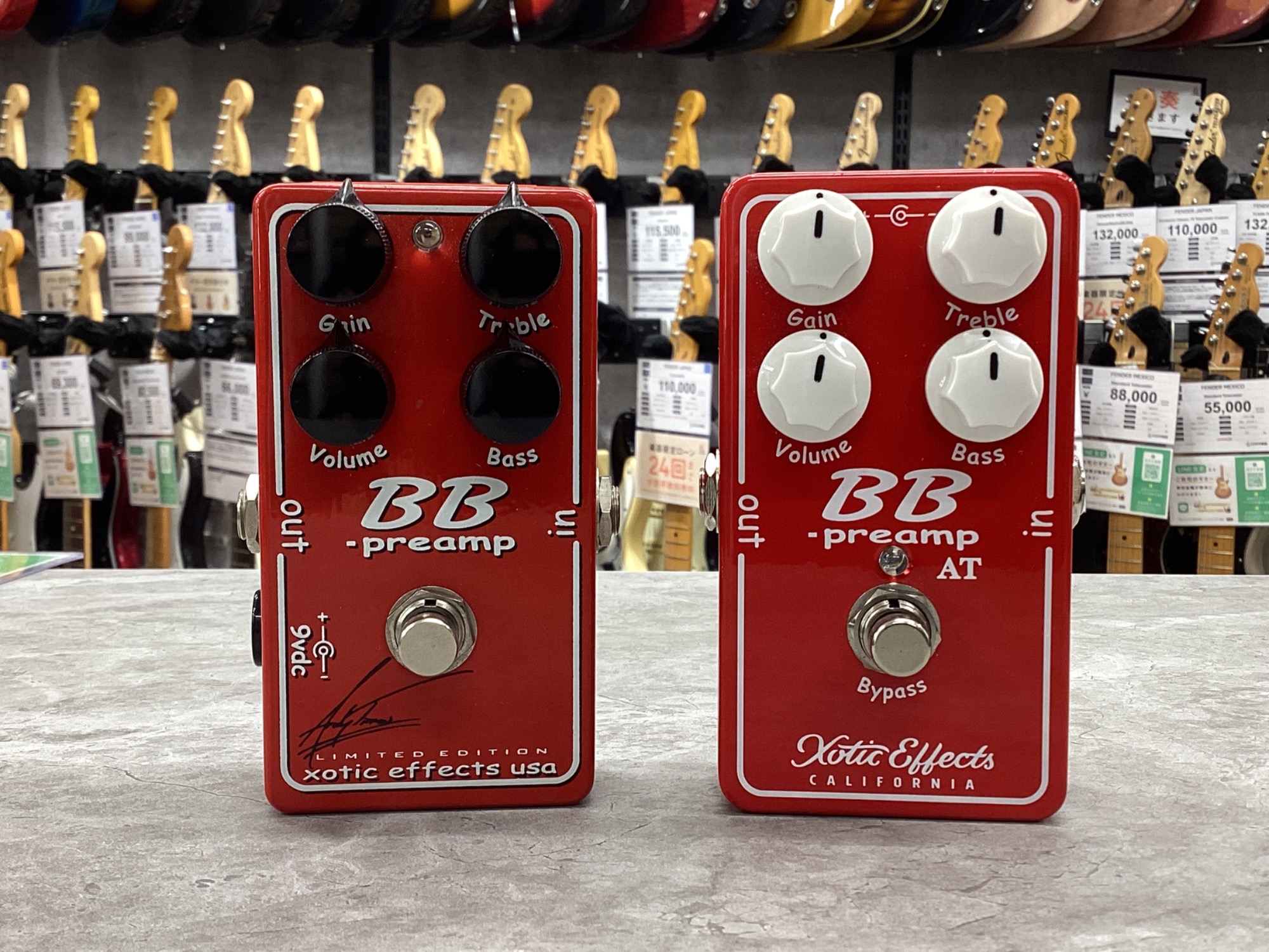 エフェクター買取強化中]Exoticの限定BB Preamp ANDY TIMMONS