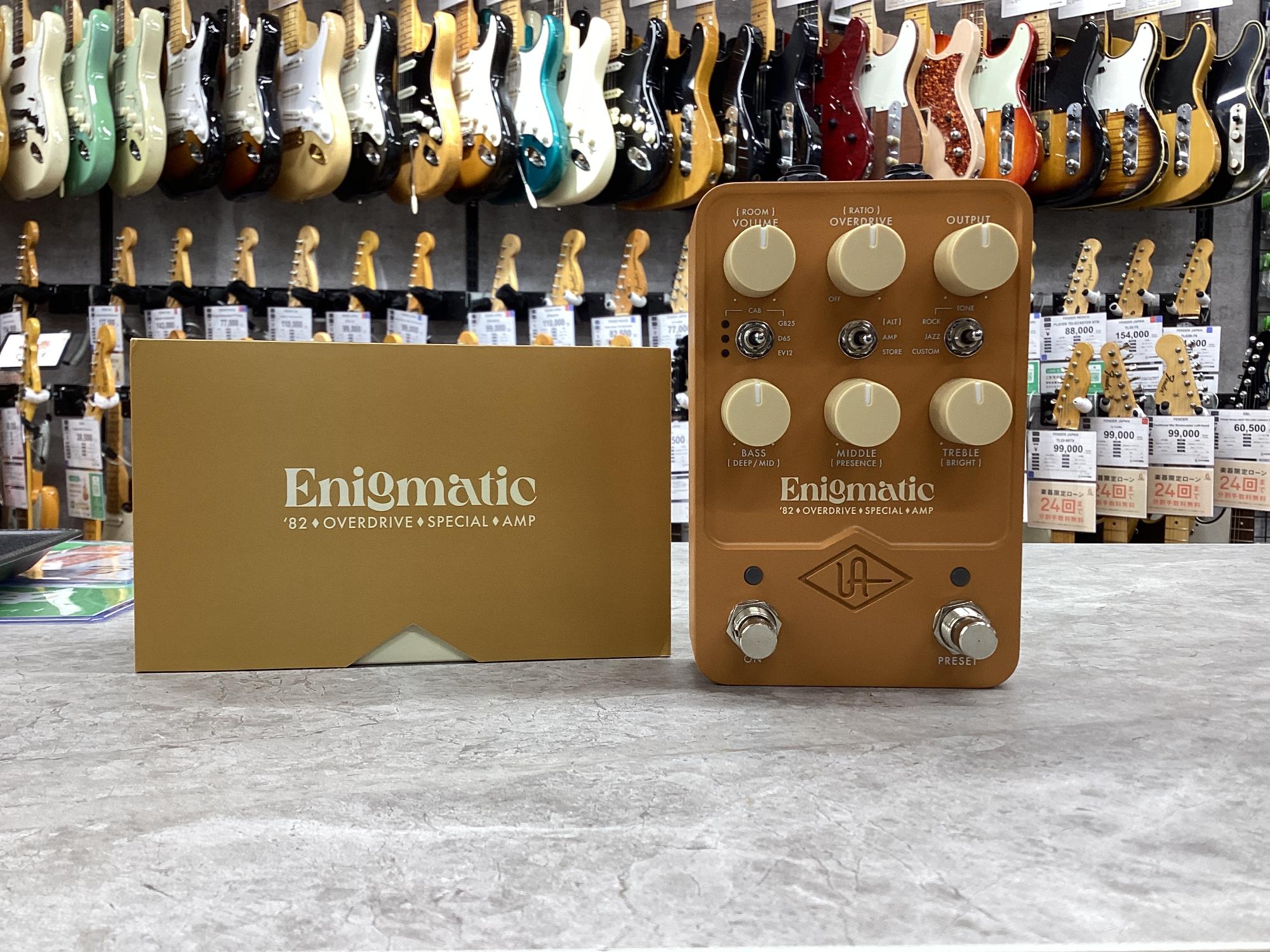 伝説のサウンドを足元で！】UAFX Enigmatic '82 Overdrive Special Amp