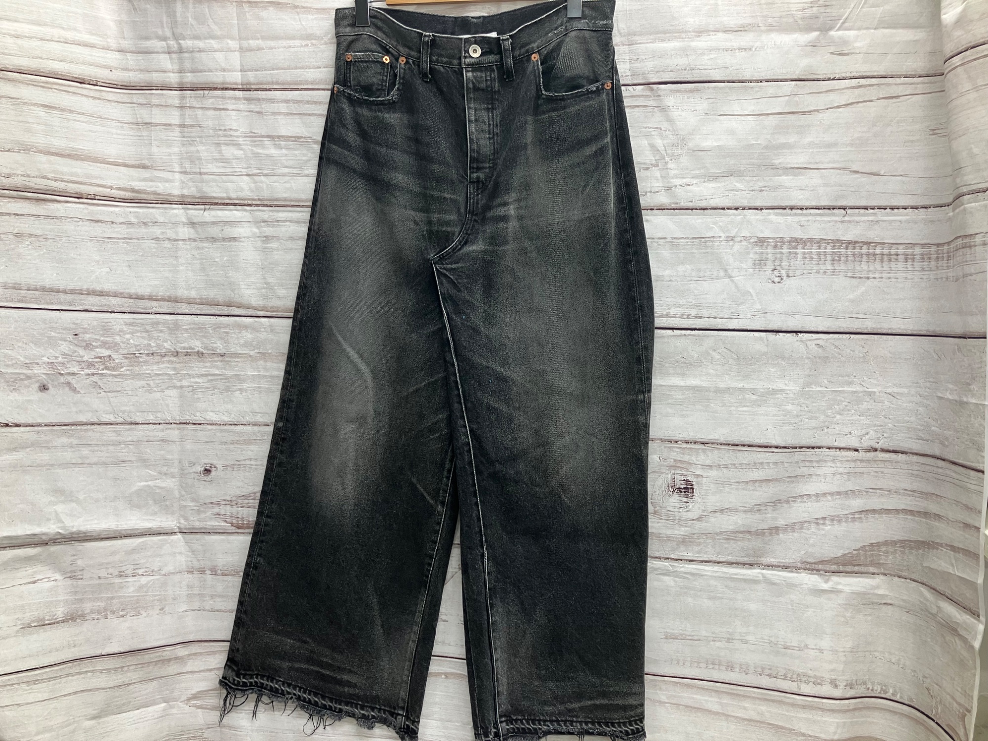 ダブレット / doublet】SKIRT DETAIL DENIM PANTS｜レイヤード