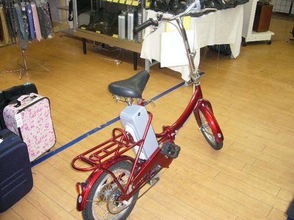 坂道で 40キロ 自転車 店頭