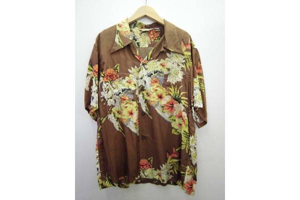 【極美品】ザ リアルマッコイズ・アロハシャツ・pine mcswine・XL アメカジ】旧リアルマッコイズ Pine Maswineアロハシャツ、SUGAR CANE