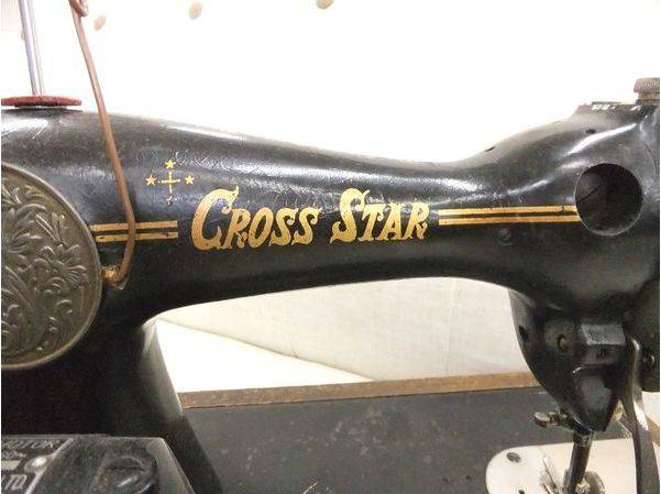 アンティーク ミシン CROSS STAR ミシン本体 CROSS STAR アンティークミシン 入荷しました！〜トレジャー