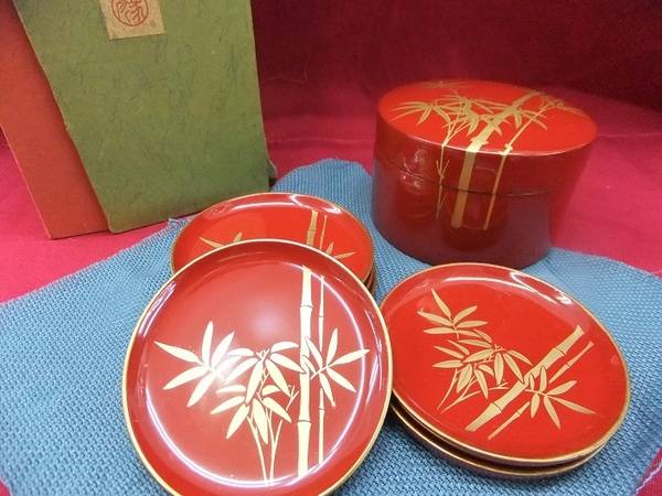 漆器 蒔絵 梅花文 漆飾皿 象彦作 共箱 京都 漆器 蒔絵 梅花文 漆飾皿 象彦作 共箱 京都 象彦」の人気