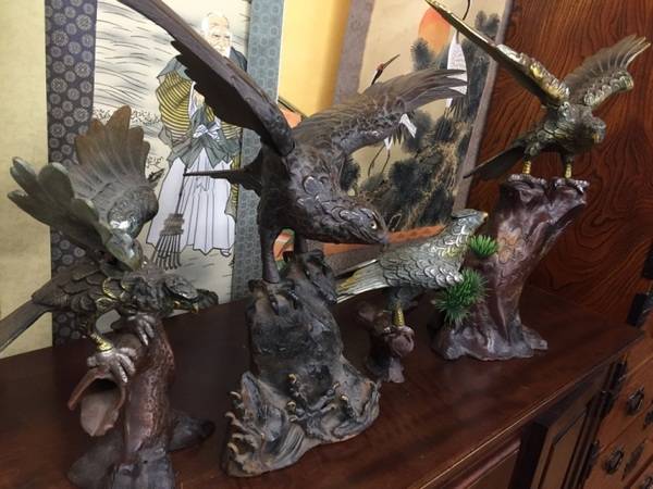 ド迫力！！鷲や鷹などの鉄製置物ご紹介【相模原店】｜2017年03月26日