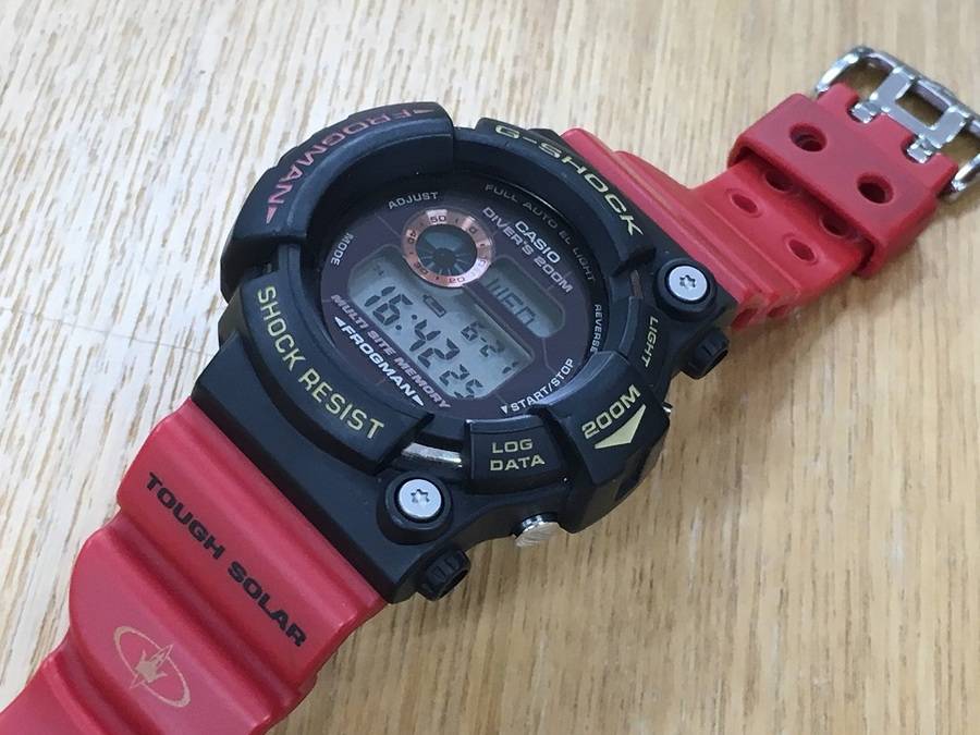 美品！G-SHOCK FROGMAN トリプルクラウン GW-200TC-4JR カシオ G-SHOCK FROGMAN GW-200TC-4JR オークション比較 - 価格.com