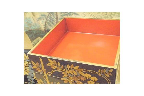 豪華絢爛！！金銀蒔絵 藤 四段重箱買取入荷いたしました！！！【相模原