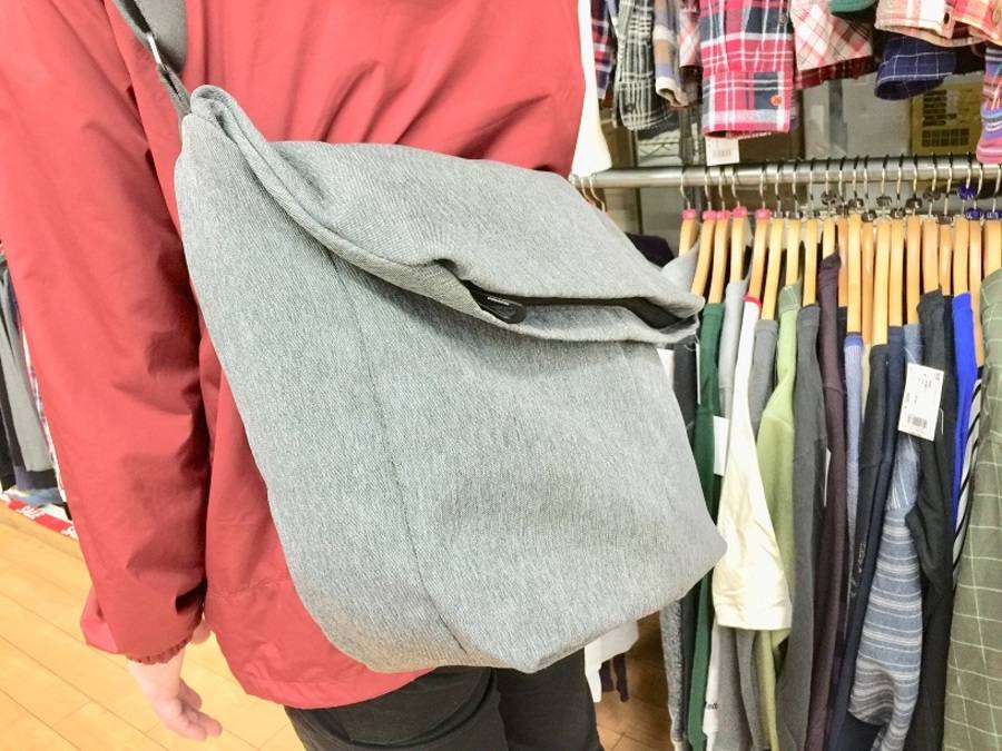 Côte&Ciel メッセンジャーバッグ グレー ✓ Cote&Ciel メッセンジャー バッグ ショルダー コートエシエル