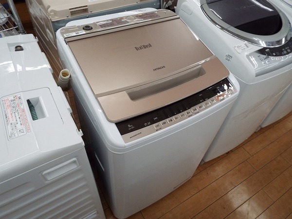 HITACHI 最新！2019年製造のビートウォッシュ8.0kg洗濯機が入荷しました！！【相模原店】 [2019.09.08発行]｜リサイクルショップ トレジャーファクトリー（トレファク）相模原店