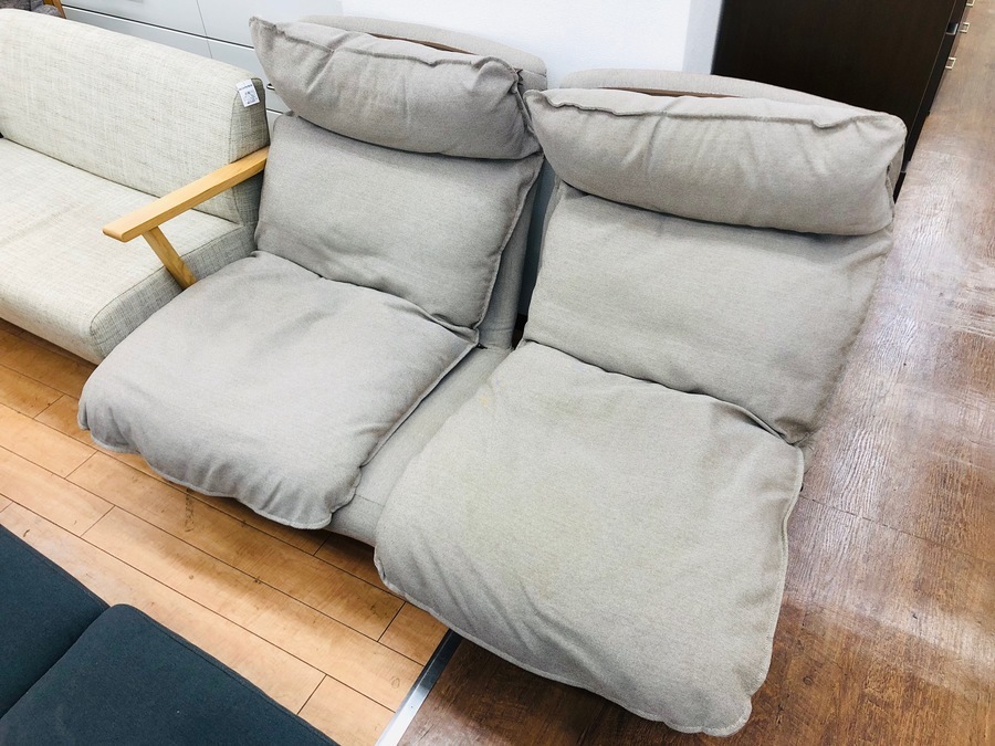 無印良品のハイバックリクライニングソファー展示中です！【相模原店