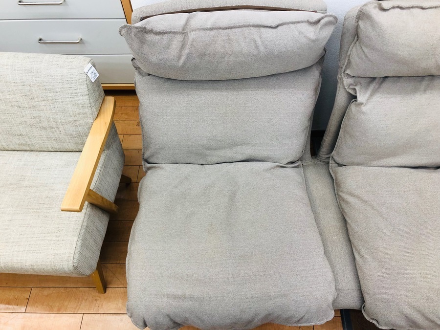 無印良品のハイバックリクライニングソファー展示中です！【相模原店