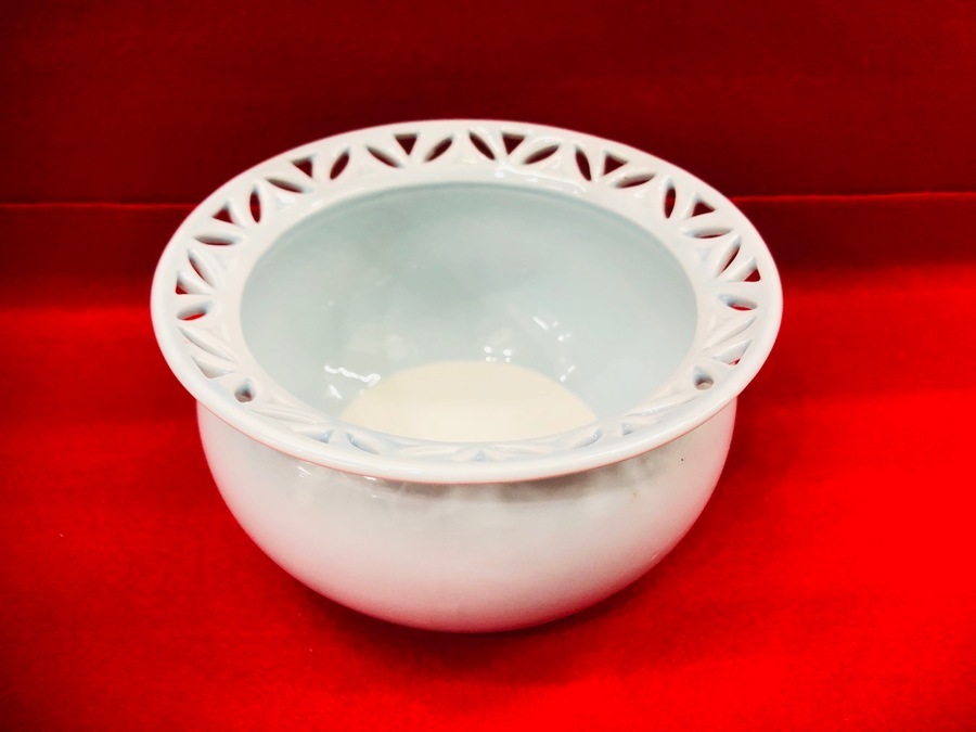 WEB販売中】茶道必需品！ 京焼加藤藤城造 青磁七宝透皆具買取